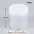 thumbnail image 2 of Uxcell Empty Plastic Paint Pail with Sealing Lid 0.08 Gallon Clear 2 Pack, 2 of 6