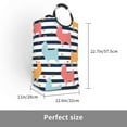 thumbnail image 3 of Bingfone Colorful Llama Laundry Hamper,Large Canvas Fabric Lightweight Storage Basket Toy Organizer Dirty Clothes Collapsible, 3 of 6