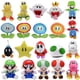 thumbnail image 2 of Kawaii Mario Bros Ice Fire Flower Anime Figure Soft Plush Toy Cute Koopa Troopa Boo Red Toad Peluche Dolls Gift, 2 of 5