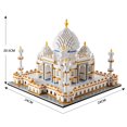 thumbnail image 2 of Lukhang Juego de construcción modelo Taj Mahal de arquitectura de gran tamaño - Kit de microbloques de 3950 piezas | Agradable Desafiante Estéticamente Agradable | Diversión para familias adultos | Di, 2 of 5