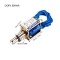 thumbnail image 2 of DC6V 4N 10mm Push Pull Type Solenoid Electromagnet, Open Frame Type, Linear Motion, 2 of 5