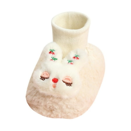 

Fashion Baby Shoes Baby Boots Toddler Boots Soft Bottom Toddler Shoes Plus Velvet Thick Non Slip Large Cotton Shoes