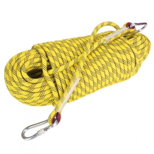 Climbing Rope, Polyester Survival Cord, For Mountaineering Rescuing  Rappelling Rock Climbing