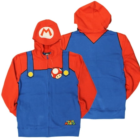 Mario kids hoodie Clearance