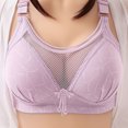 thumbnail image 1 of Women's Simple Wire Free Bras Smooth Comfortable Soft Non-slip Underwear, 1 of 2