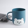 thumbnail image 4 of Tazas de baño, taza para cepillo de dientes, organizador de cepillos de dientes para adolescentes y niños, 4 of 5