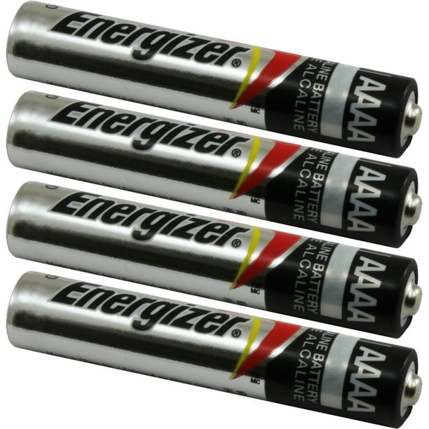 4 Energizer AAAA EN96 Alkaline Batteries for Streamlight Stylus Lights