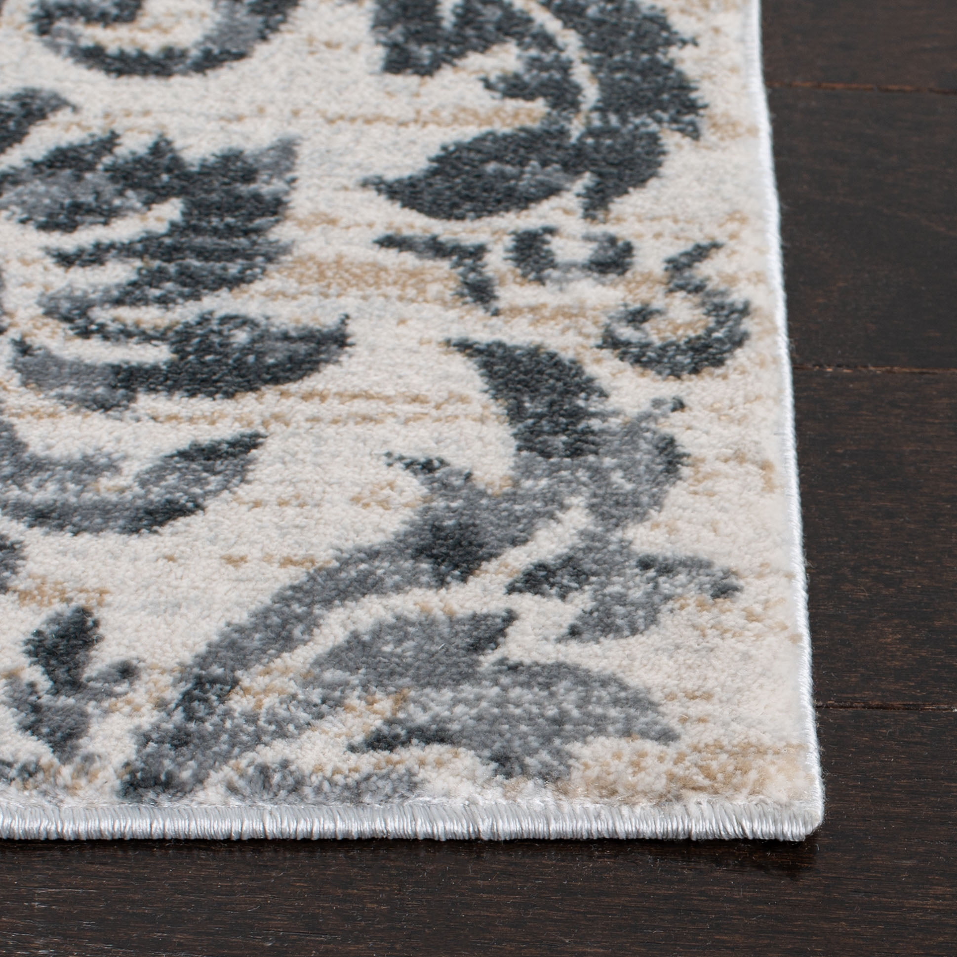 SAFAVIEH Isabella Altan Trellis Area Rug, Grey/Ivory, 8' x 10'