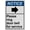 Warning Sign 3, variant on Industrial ANSI Horizontal Directional Sign - 8"x12" Weatherproof, UV Resistant for Indoor/Outdoor Workplace (Emergency and maintenance exit only [left arrow])