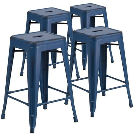 Breakwater Bay Linwood 24 Patio Bar Stool Set Of 4 Breakwater Bay Linwood 24 Patio Bar Stool Set