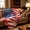 B, variant on 4th of July Patriotic Throw Blanket, American Flag & Fireworks Plush Blanket
