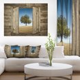 thumbnail image 1 of Design Art - Fenêtre Ouverte sur Arbre Solitaire, 1 of 3