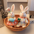 thumbnail image 2 of 1PC Easter Glowing Rabbit Ornament Doll Elf Gnome with LED Light Decorations for Home 2024 Children'S Gifts Tabletop B, 2 of 7