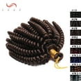 thumbnail image 2 of SEGO Short Jamaican Bounce Crochet Braids Hair Synthetic Braiding Hair Extensions Jumpy Wand Curly Hair for Women, 2 of 8