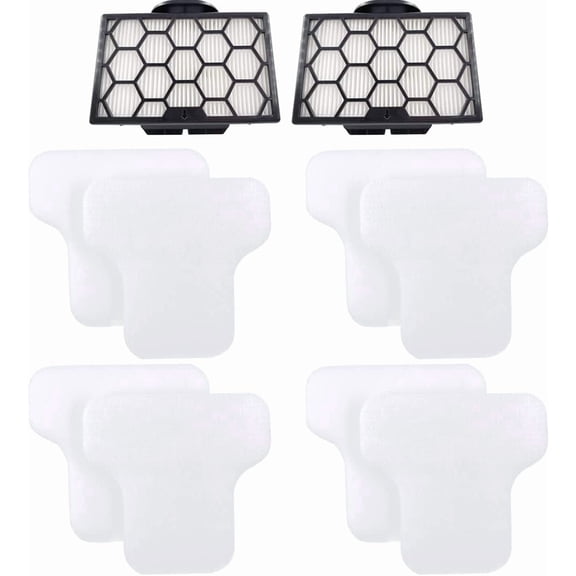 Filter Replacement for Shark CZ350 CZ351 CZ2001 Vertex Canister Pet Bagless DuoClean PowerFins Corded Vacuum Part XHPCZ350 XFFKCZ350