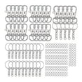 thumbnail image 4 of Juego de accesorios para llavero, Cordones para llaves, Clips para llavero, Anillos para llavero, para dijes, Colgantes, 4 of 9