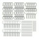 thumbnail image 4 of Juego de accesorios para llavero,Cordones para llaves,Anillos de salto abiertos,Conectores para llaveros,Anillos para llavero,Clips para llavero,para, 4 of 8