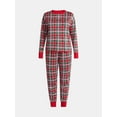 thumbnail image 5 of Holiday Time Women's Long Sleeve Crew Neck Sleep Top and Jogger Pants Pajama Set, 2-Piece, Sizes S-3X, 5 of 5