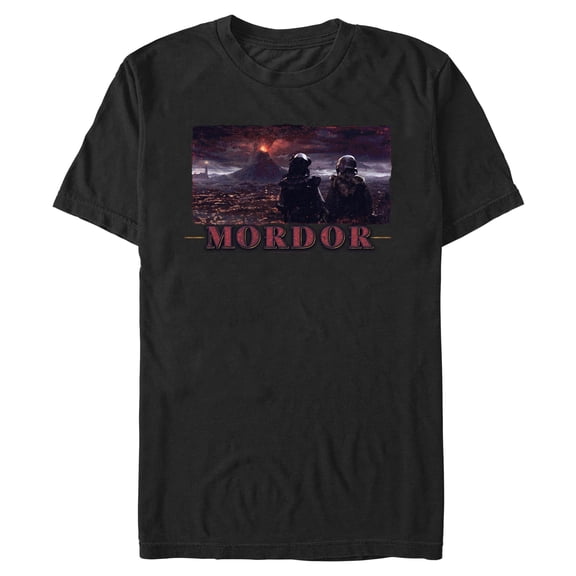 Mens The Lord of the Rings Greetings from Mordor T Shirt