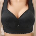 thumbnail image 2 of Sngxgn Women's Comfort Wireless Bra, Full-Coverage Wirefree T-Shirt Bra(Black,44), 2 of 3