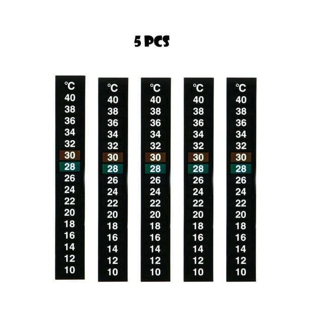 Umitay Digital Aquarium Fish Tank Temperature Sticker Dual Scale