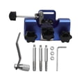 thumbnail image 2 of koolsoo Chain Saw Sharpening Jig with Grinding Rod Hand Crank Chain Saw Sharpening Set Blue, 2 of 9