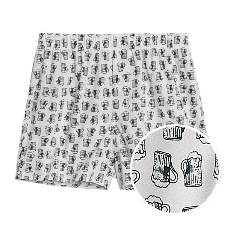 Gap 4.5 Print Boxers In Red White Heart