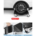 thumbnail image 6 of Car Wheel Dolly, 6000 lbs/2722 kg Car Moving Cart with Brakes, Set of 4 Piece, Heavy-Duty Vehicle Dolly, Moving Cars, Trucks, Trailers, Motorcycles, and Boats, 6 of 7