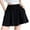 Black, variant on biudgviw Culottes Shorts for Women Boho Flowy Drawstring Wide Leg Summer Beach Lounge Shorts High Ealstic Waisted Athletic Bermuda Shorts