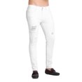 thumbnail image 2 of Pantalón Con Detalles Rasgados Color Blanco Mundo Terra Hombre, 2 of 3