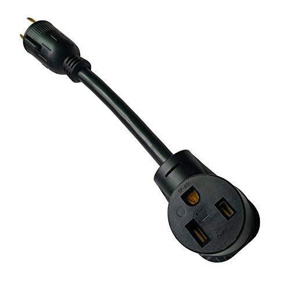 Parkworld 885392 Welding Adapter cord L6-30 Plug 3-Prong 30A Locking Male to 6-50 Receptacle 50 AMP Female