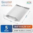 thumbnail image 2 of Sobres acolchonados con burbujas ABC PACK & SUPPLY 27x40x10 cm Paquete de 5, 2 of 8