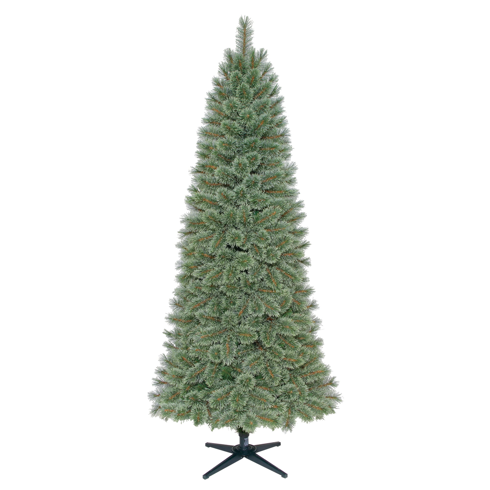 Holiday Time Unlit Pine Christmas Tree 7 Ft, Green - Walmart.com
