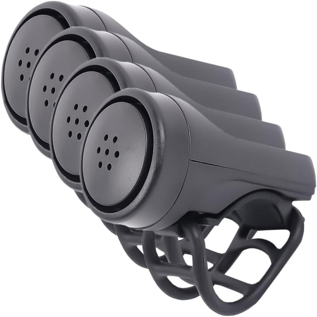Claxon Uso Bicicletas Ciudad BicyHorn 4 Pzas 3.4 Øcmx6cm Negro Aluminio y Plástico ABS. Xtream Boom MXBHN-004