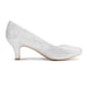 thumbnail image 3 of Zapatos de Tacón para Mujer DREAM PAIRS Plata Tacón de 6.5 cm Talla 10, 3 of 6