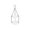 White, variant on 2 Tier Hanging Bird Feeder, Multiple Colors Available, 2 in 1 Outdoor Metal Water & Seed Tray, Hummingbird Bath Bowl for Garden Patio Backyard