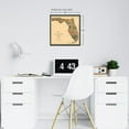 thumbnail image 5 of 1856 Florida State Wall Map - Vintage Map Wall Art - Vintage Florida Map Poster Showing Cities, Towns, Roads, Trails and Railroad Lines - Vintage Florida Poster, 5 of 8