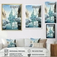 thumbnail image 4 of Designart "Blue Iceberg Arctic Majesty" Nautical & Beach Floater Framed Wall Decor, 4 of 7