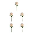 thumbnail image 1 of Baohd 1/2/3/5 10pack/lot Realistic Appearance Artificial Flower For Party Decor And Home Decor Champagn Pink 5PCS, 1 of 6