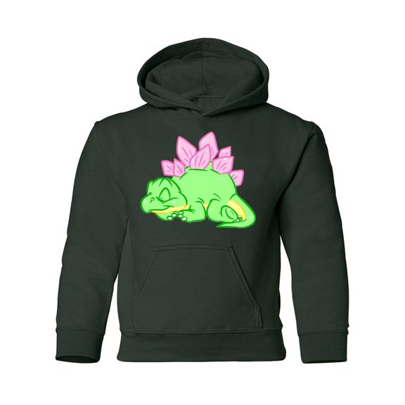 Sleeping Dinosaur Hoodie Juniors -Image by Shutterstock, Medium