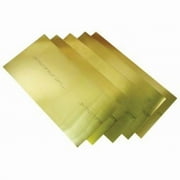 Precision Brand Shim Stock Assortment,Brass,15 pcs 17550
