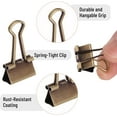 thumbnail image 6 of Mr. Pen- Binder Clips, Small Binder Clips, 50Pack, 0.75 in, Bronze, Small Clips, Paper Binder Clips, Binder Clips Small Size, Small Paper Clips, Office Clips, Micro Binder Clips, Mini Binder Clips, 6 of 9