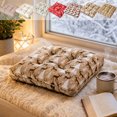 thumbnail image 7 of Christmas U-Shaped Chair Cushions,16"x16"Soft Comfortable Linen Textured Chair Pads Non Slip Seat Cushions for Indoor Dining Room and Kitchen Chairs, 7 of 7