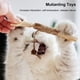 thumbnail image 5 of 2 uds juguetes para gatos, juguetes para masticar para la dentición de gatitos, palitos para masticar naturales para Limpieza de dientes de mascotas, 5 of 8