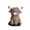B, variant on HOARBOEG Resin Yak Figurine Small Highland Animal Statue with Floral Accent Candlestick Holder for Living Room Office Shelf Farmhouse Rustic Home Decor Ornament