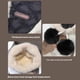 thumbnail image 4 of Gorro de invierno Qarigey con orejeras y pompones para mujer color beige, 4 of 6