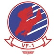thumbnail image 2 of Men's Top Gun VF-1 Fighter Squadron Logo Graphic T-Shirt, 2 of 5
