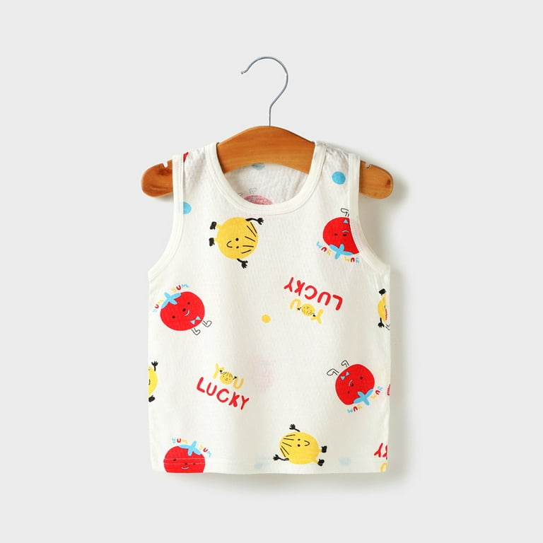 Baby shop vest cotton