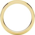 thumbnail image 2 of 4mm Flat Comfort Fit Band in 18k Yellow Gold - Size 5.5, 2 of 9
