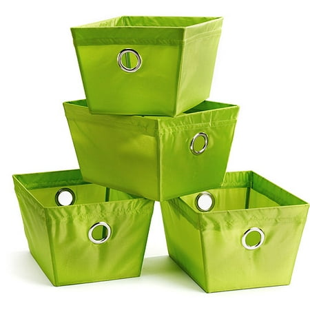 4 Pack Bins, Green